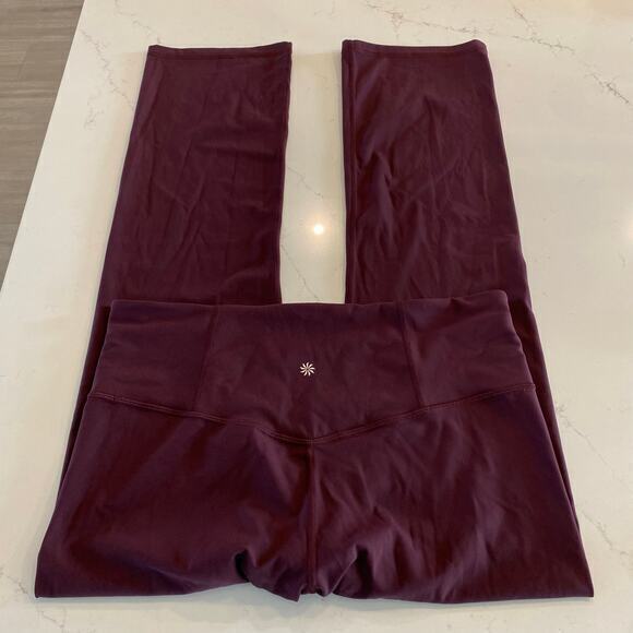 Athleta Elation Straight Leg Pants in Spiced Cabernet Size XL - Picture 6 of 12